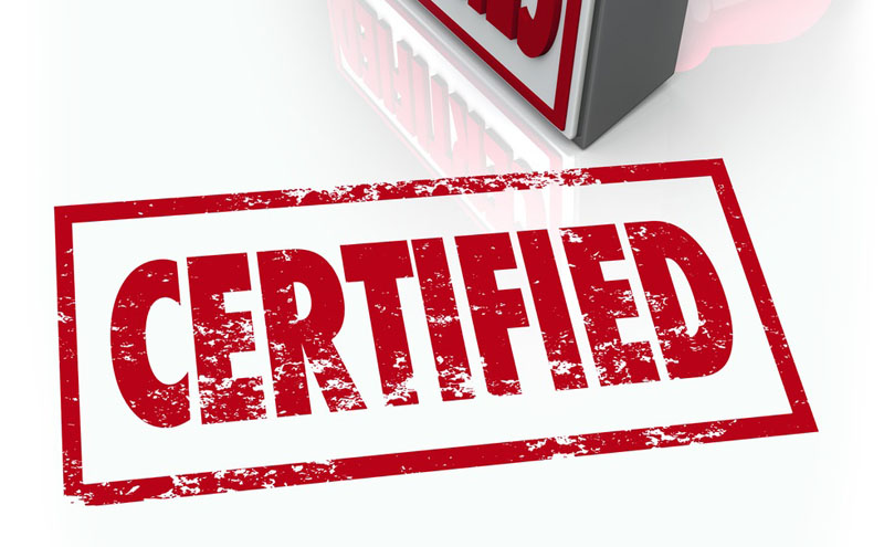 Certified